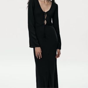 Zara Black Maxi Dress